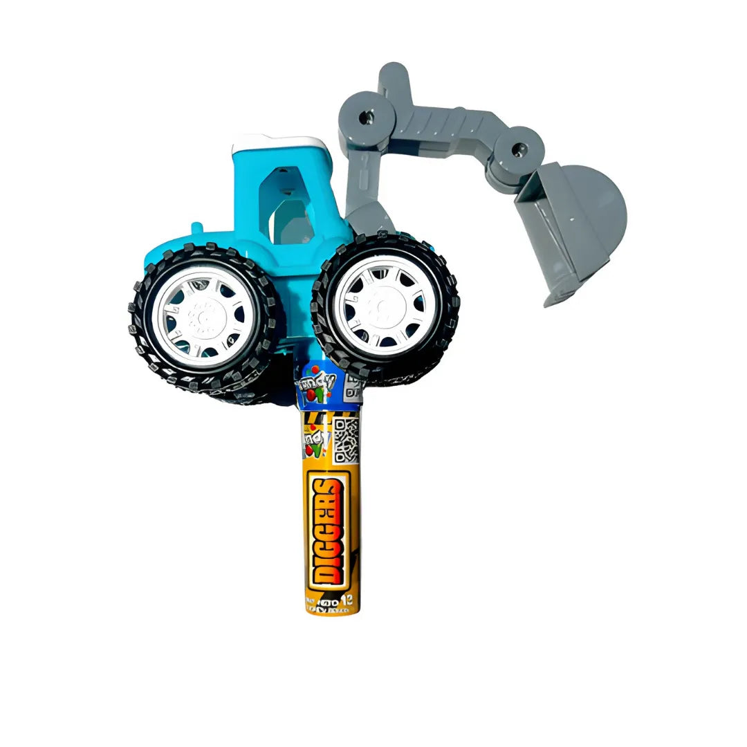 CANDY TOY DIGGERS X6